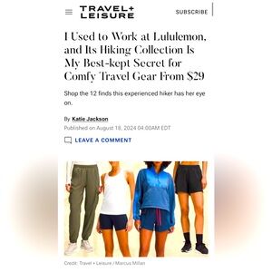 Lululemon WovenAir High-Rise Hiking Short